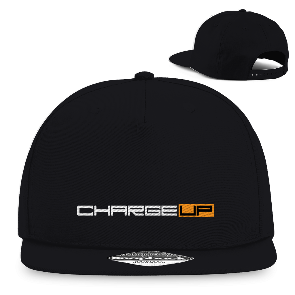 Snapback Rapper Cap Charge Energy Bar Printegy