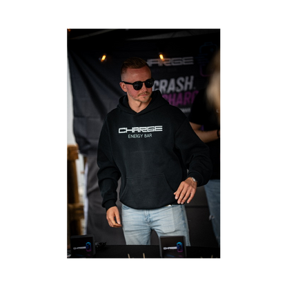 Oversize Hoodie Ohne Kordel Charge Energy Bar Printegy
